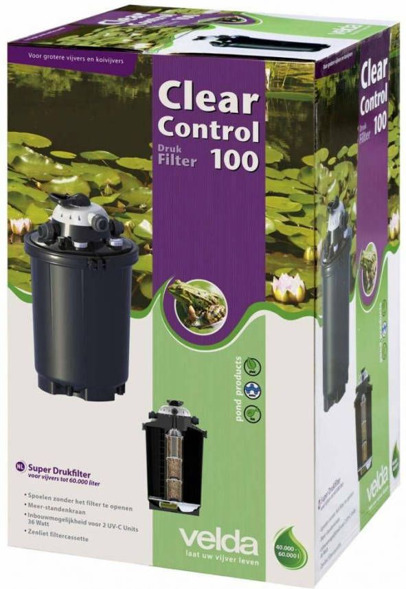 Velda Clear Control 100 Tot 60.000 Liter Vijver