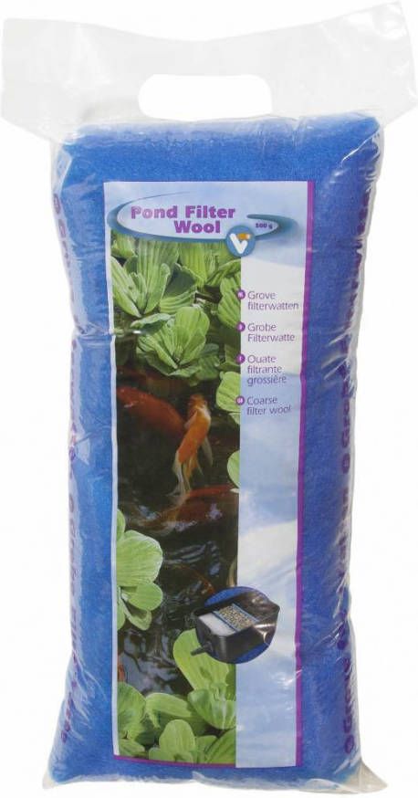 Velda Filter Watten Blauw 500 Gram |