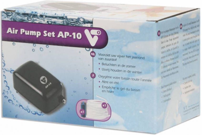 Velda Vt Luchtpomp AP-10 Inclusief luchtsteen, slang & membraan