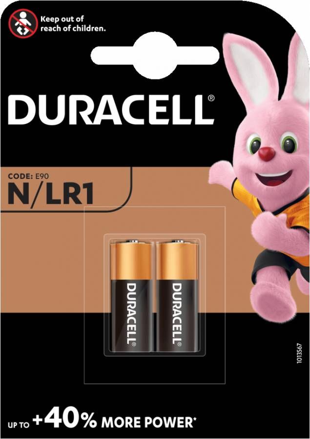 Duracell Specialty alkaline N-batterij, verpakking van 2