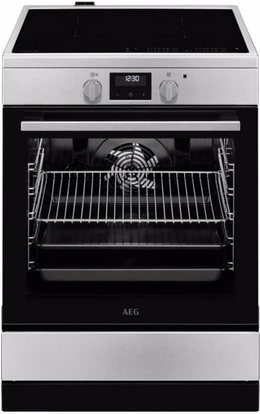AEG CIB6646ABM Inductie fornuis Rvs
