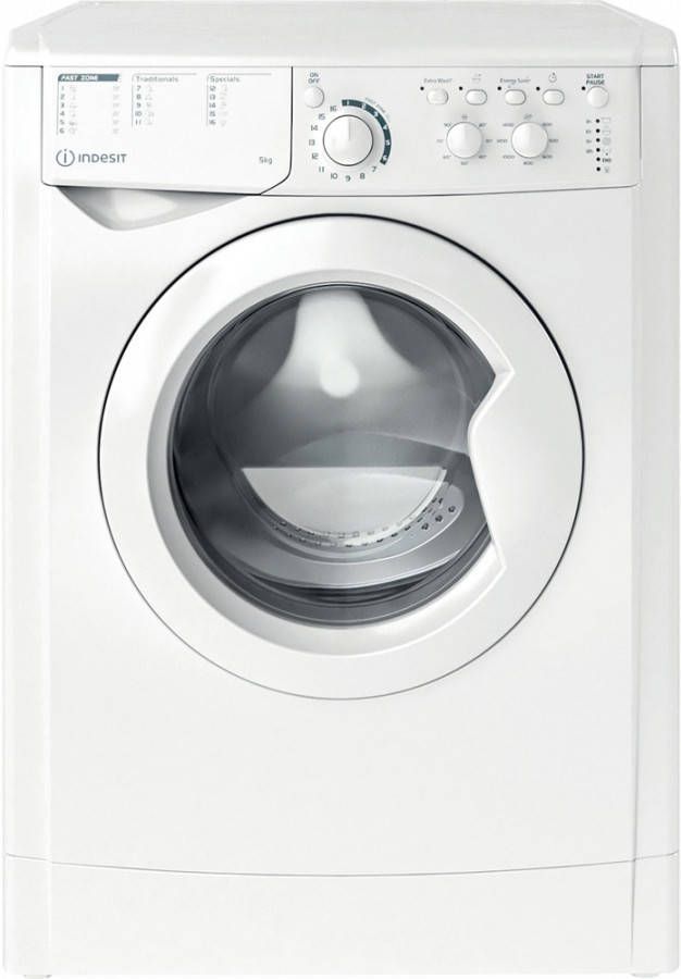 Indesit EWC 51451 W EU N Wasmachine Wit