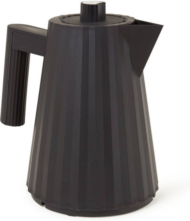 Alessi Waterkoker Plissé Zwart 1 Liter