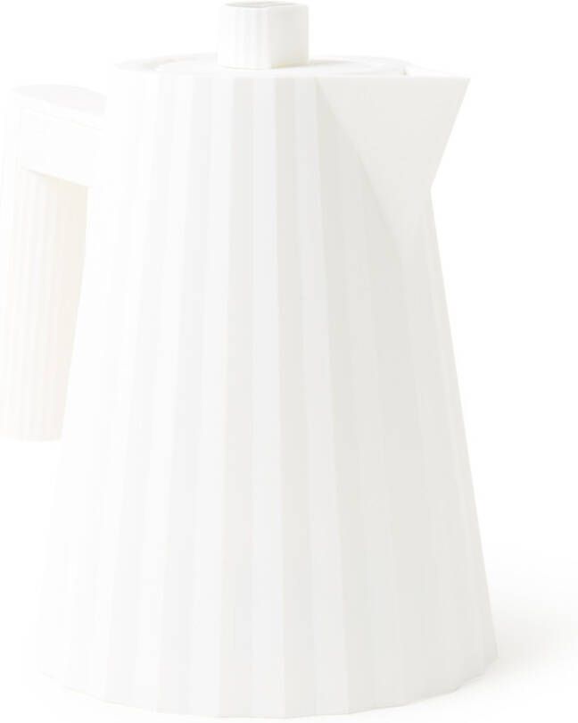 Alessi Waterkoker Plissé Wit 1 Liter