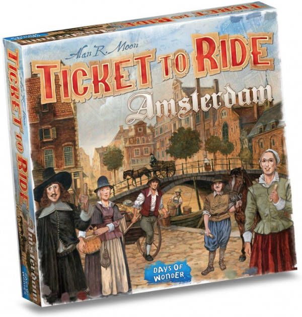 Days of Wonder Ticket to Ride Amsterdam bordspel