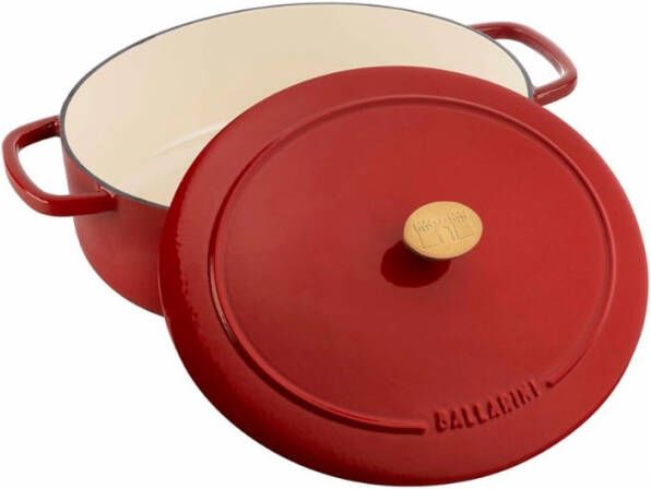 Ballarini Bellamonte braadpan ovaal 29cm 4, 5L Rood