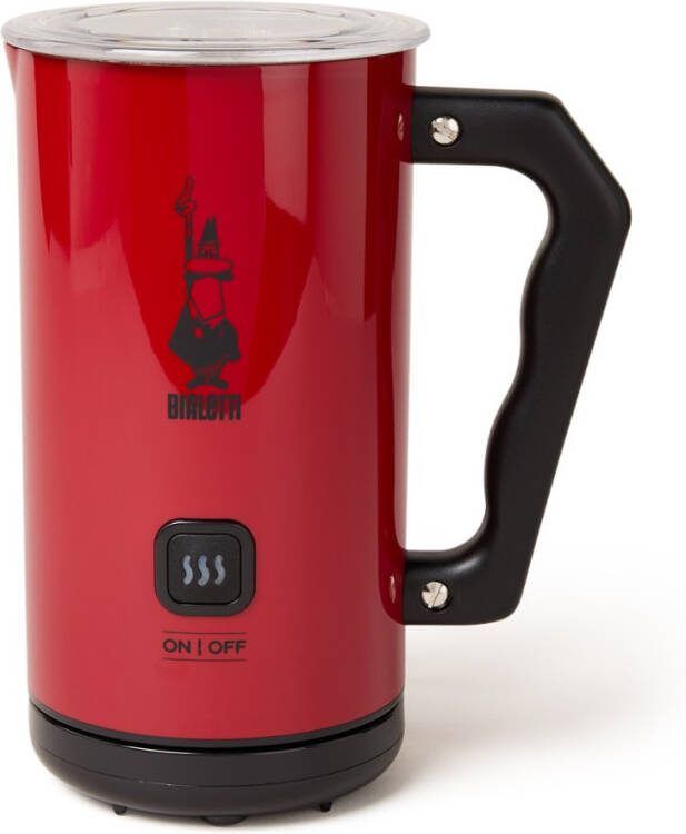 Bialetti Cappuccinatore Elektrische Melkopschuimer Rood