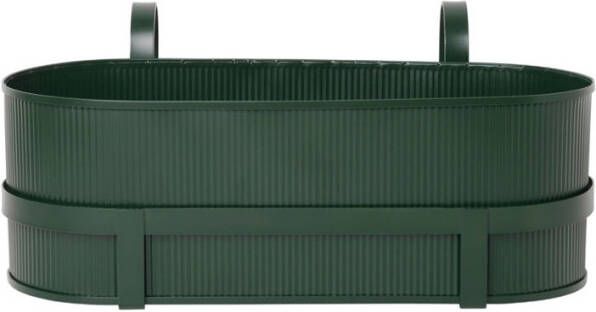 ferm LIVING Bau Balcony Box plantenbak van metaal voor buiten 27, 5 x 45 cm