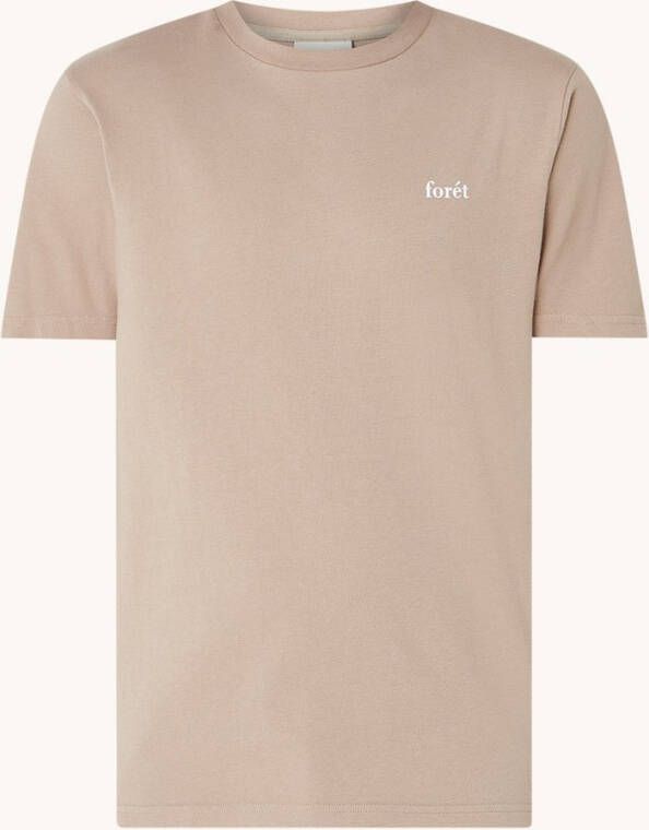 forét foré, t Air T shirt van biologisch katoen met logoborduring
