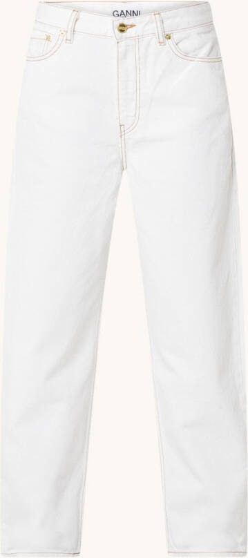 Ganni Stary high waist loose fit jeans van biologisch katoen