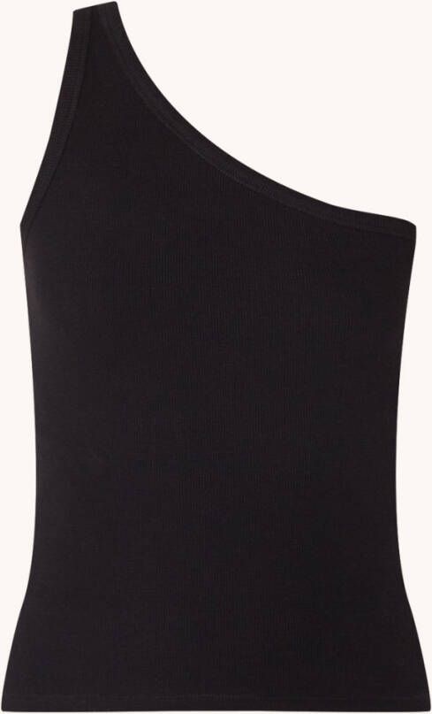 Gestuz Drewgz ribgebreide one shoulder top