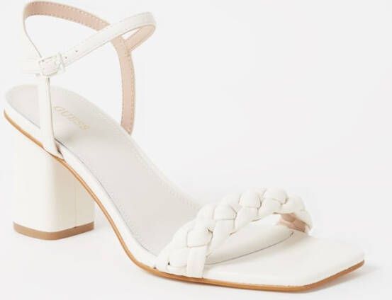 Guess Sandalen met hoge hakken , Wit, Dames