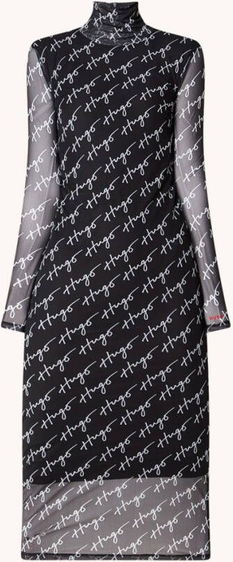 Hugo Boss Casual kleedjes Zwart Dames