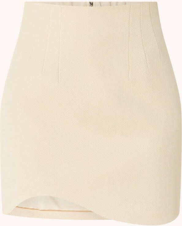 JOSH V Lorena minirok met asymmetrische zoom