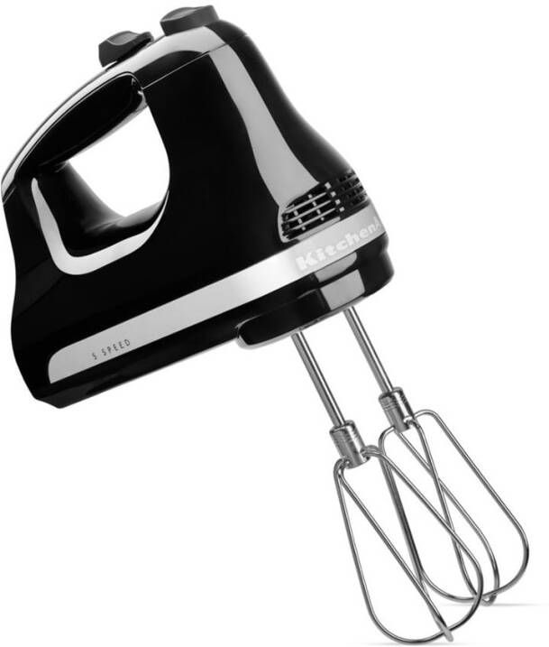 KitchenAid Handmixer 5KHM5110EOB Onyx Zwart