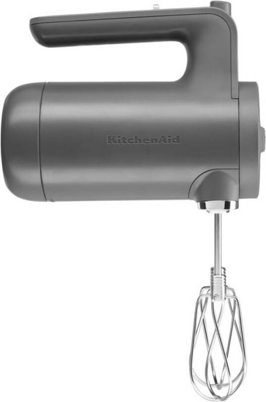 KitchenAid 5KHMB732 Cordless Handmixer Houtskool Grijs