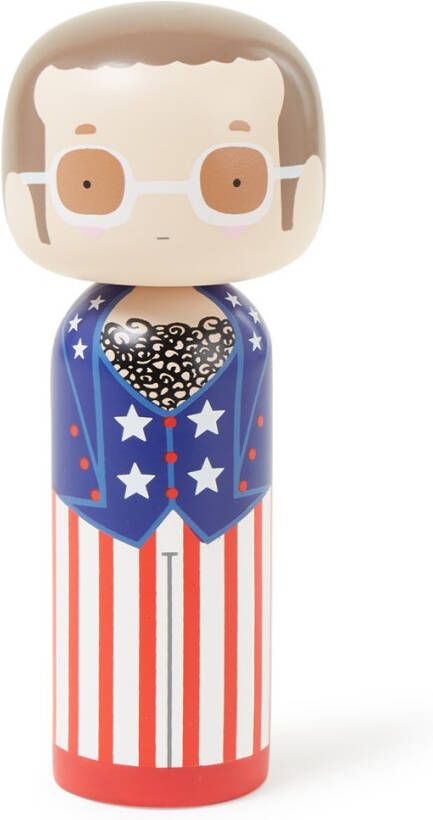 Lucie Kaas Elton Kokeshi Doll 14, 5 cm