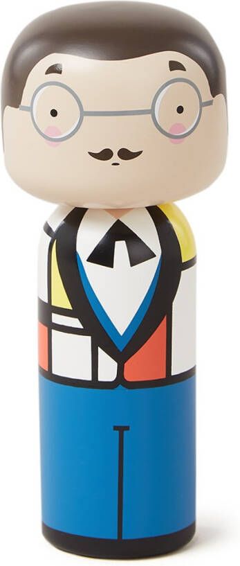 Lucie Kaas Piet Kokeshi Doll 14, 5 cm