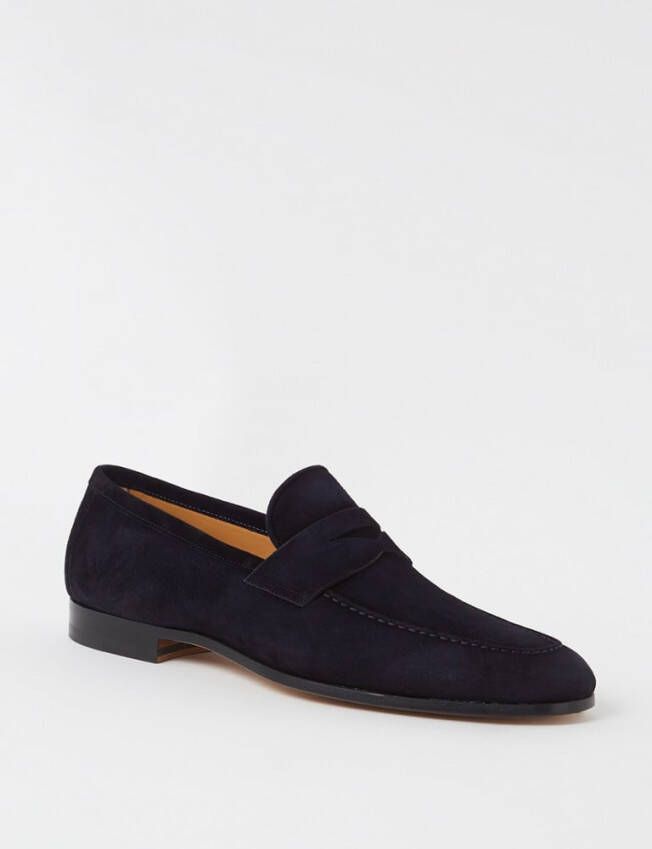 Magnanni Delos loafer van suè, de