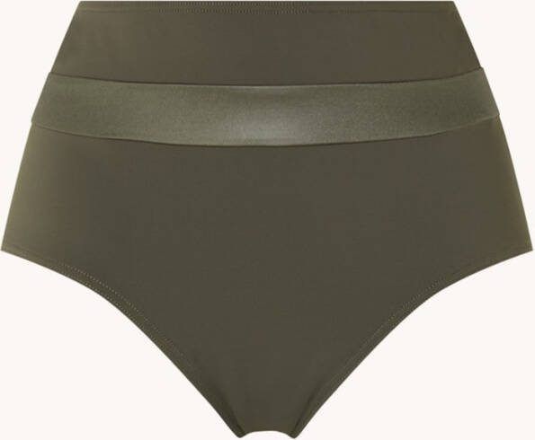 marlies | dekkers Cache Coeur high waisted bikinislip met strikdetail