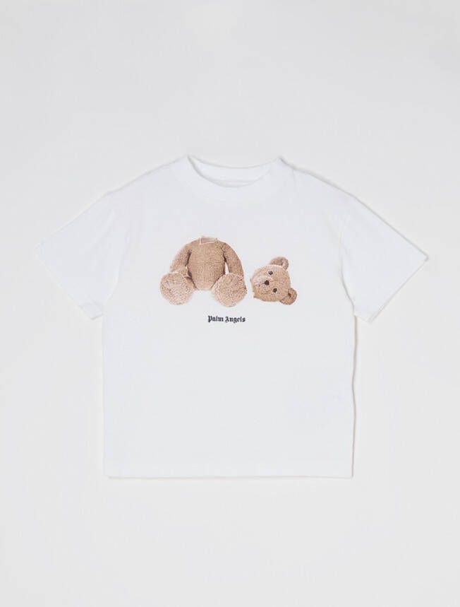 Palm Angels Bear T shirt met logoprint