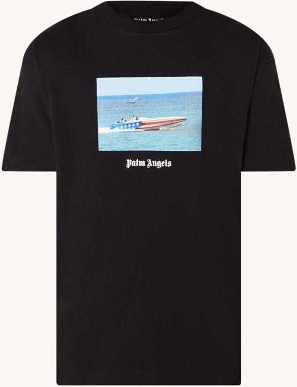 Palm Angels Getty Speedboat T shirt met print