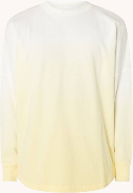 Palm Angels Gradient longsleeve met logo en backprint