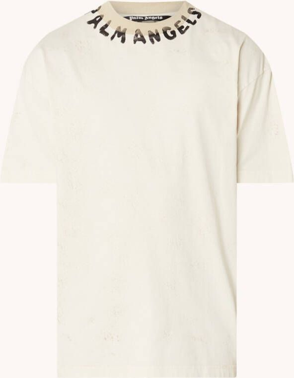 Palm Angels T shirt met logoprint