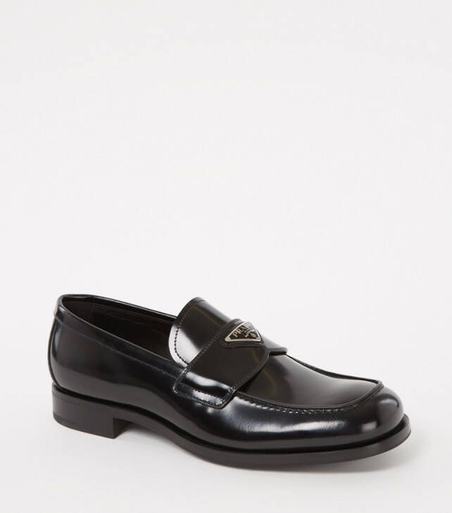Prada Loafers , Zwart, Heren