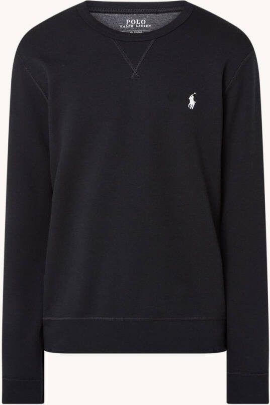 Polo Ralph Lauren Ronde hals gekweek , Zwart, Heren