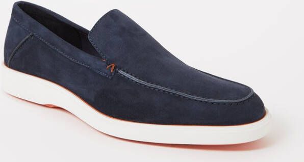 Santoni Instappers & Slip ons Zwart Heren