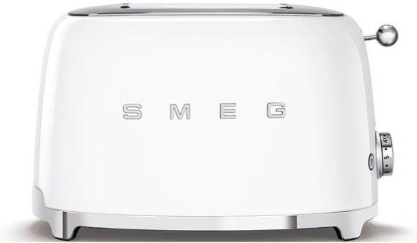 Geelswoonwarenhuis Smeg Tsf01wheu Broodrooster 2x2 Wit