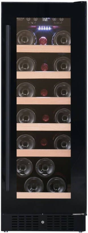 Temptech Prestige wijnkoelkast met 1 zone voor 19 flessen