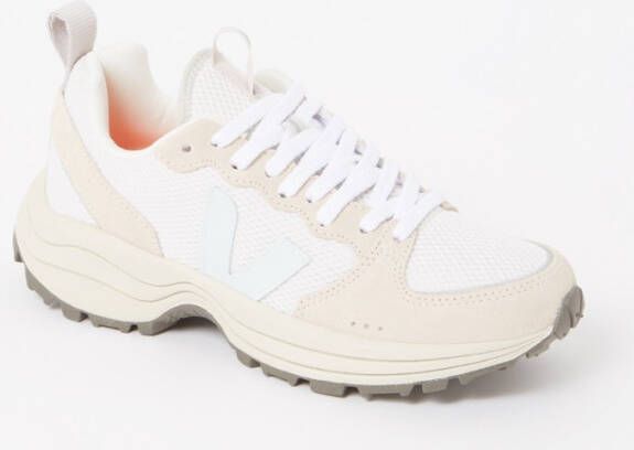 Veja Venturi sneaker met details van nubuck