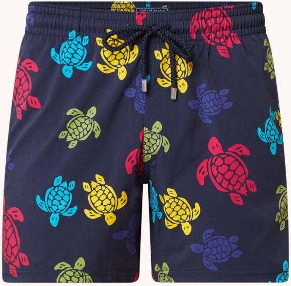 Vilebrequin Zwemshorts met print en steekzakken