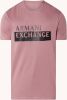 Armani Exchange Short Sleeve Shirts , Roze, Heren online kopen
