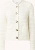 BA&SH Gaspard grofgebreid cropped vest met schoudervulling online kopen