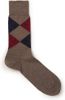 Burlington Edinburgh sokken in wolblend met ruitdessin online kopen