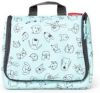 Reisenthel &#xAE, toiletbag kids cats and dogs mint online kopen