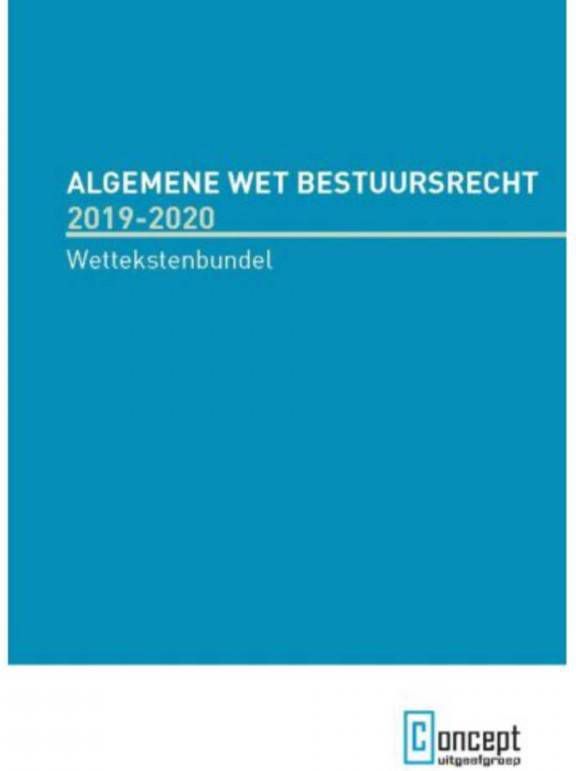 BookSpot Algmeen Wet Bestuursrecht 2019 2020 Overige