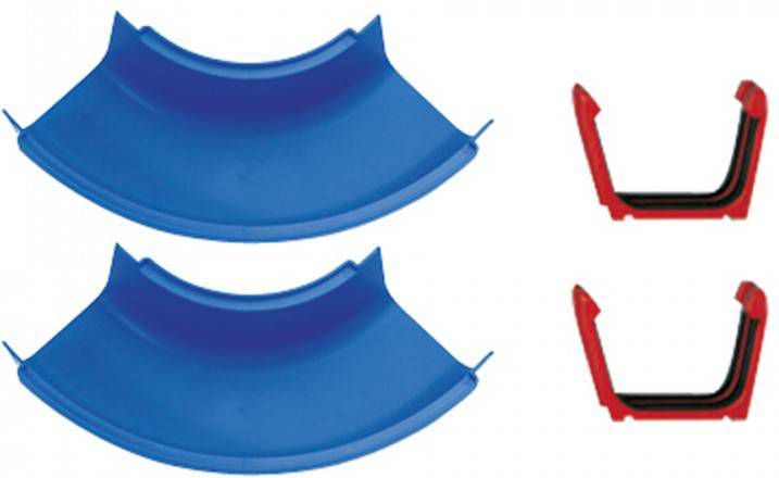 Aquaplay waterbaan bocht (set van 2)