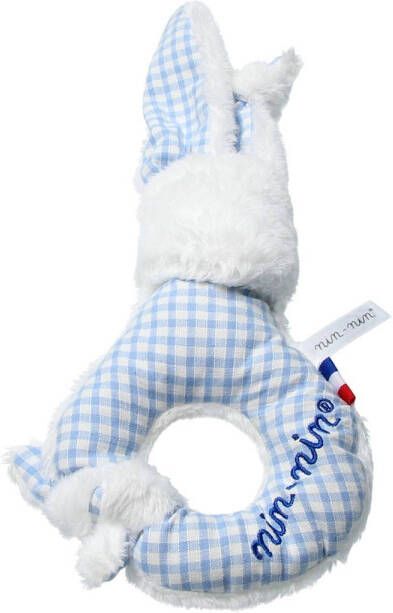 Best Deals Online Nin Knuffel Rammelaar Konijntje Blauw Wit