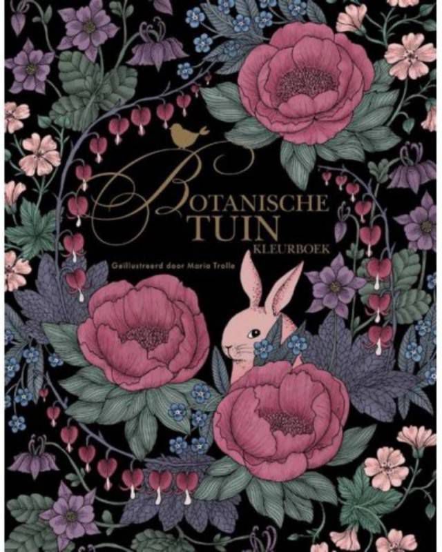 BookSpot Botanische Tuin Kleurboek