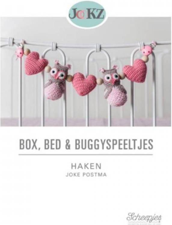 Box, bed en buggyspeeltjes haken Joke Postma
