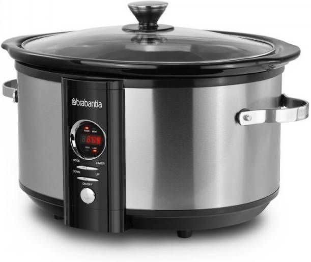 Brabantia Bbek1083 Slow Cooker 6.5 Liter 320 Watt