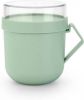 Brabantia Make & Take Soepbeker 0, 6 Liter, Kunststof Jade Green online kopen