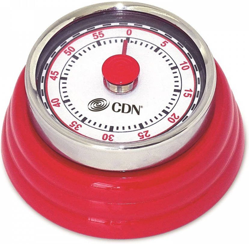 CDN Kookwekker Retro Rood