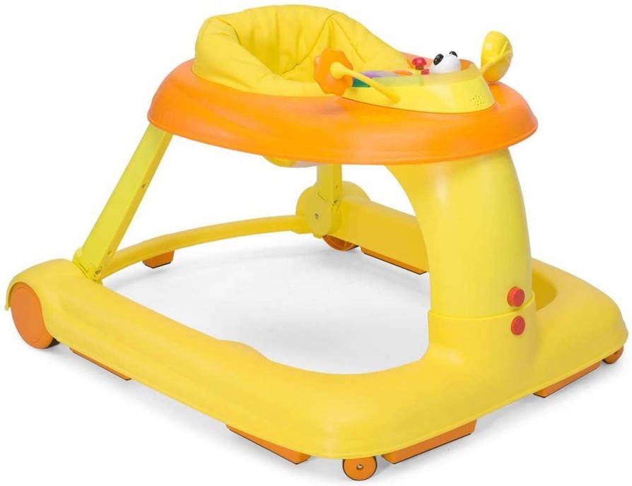 Chicco Loopwagen 1 2 3 Junior 75 X 50 Cm Geel/oranje