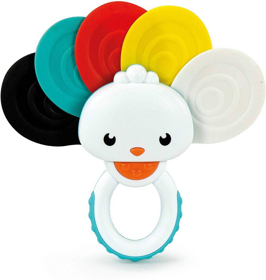 Clementoni Rammelaar Regenboog Pauw 14 Cm