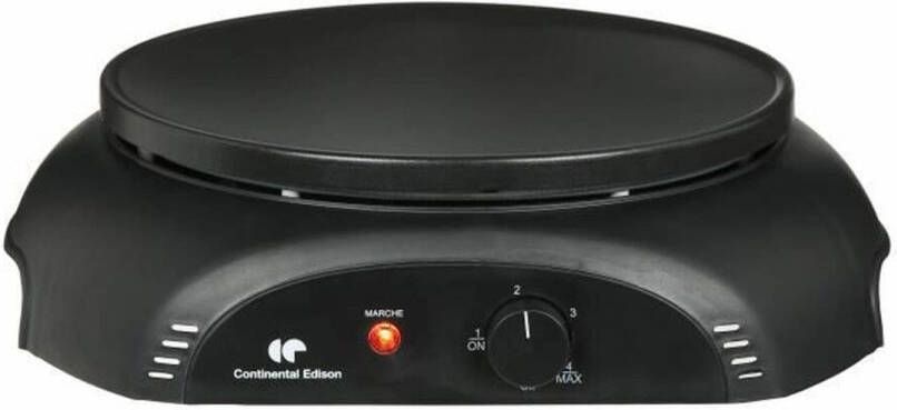 Continental Edison Pannenkoekenmaker Cep1000b Ø 30 Cm 1000 W